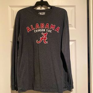 University of Alabama Long Sleeve Crew Neck shirt Men's